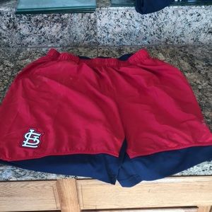MLB Authentic Nike Training Shorts Cardinals